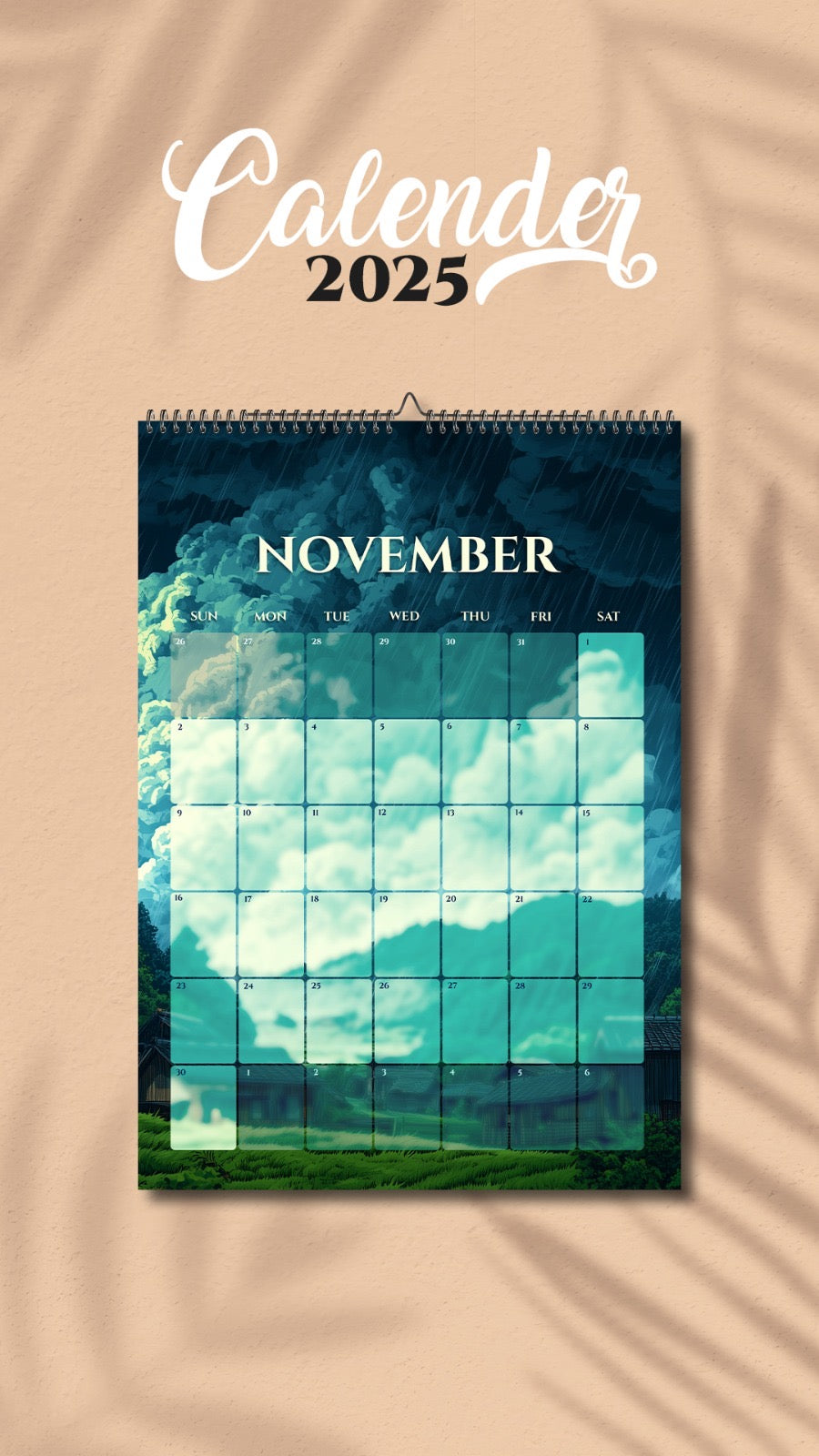 Mystic horizons | WALL CALENDAR 2025