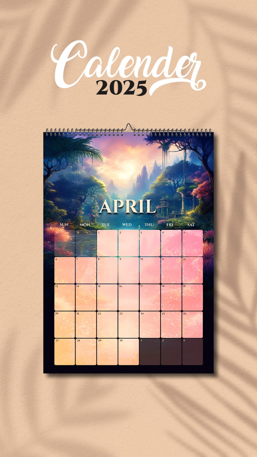 Mystic horizons | WALL CALENDAR 2025