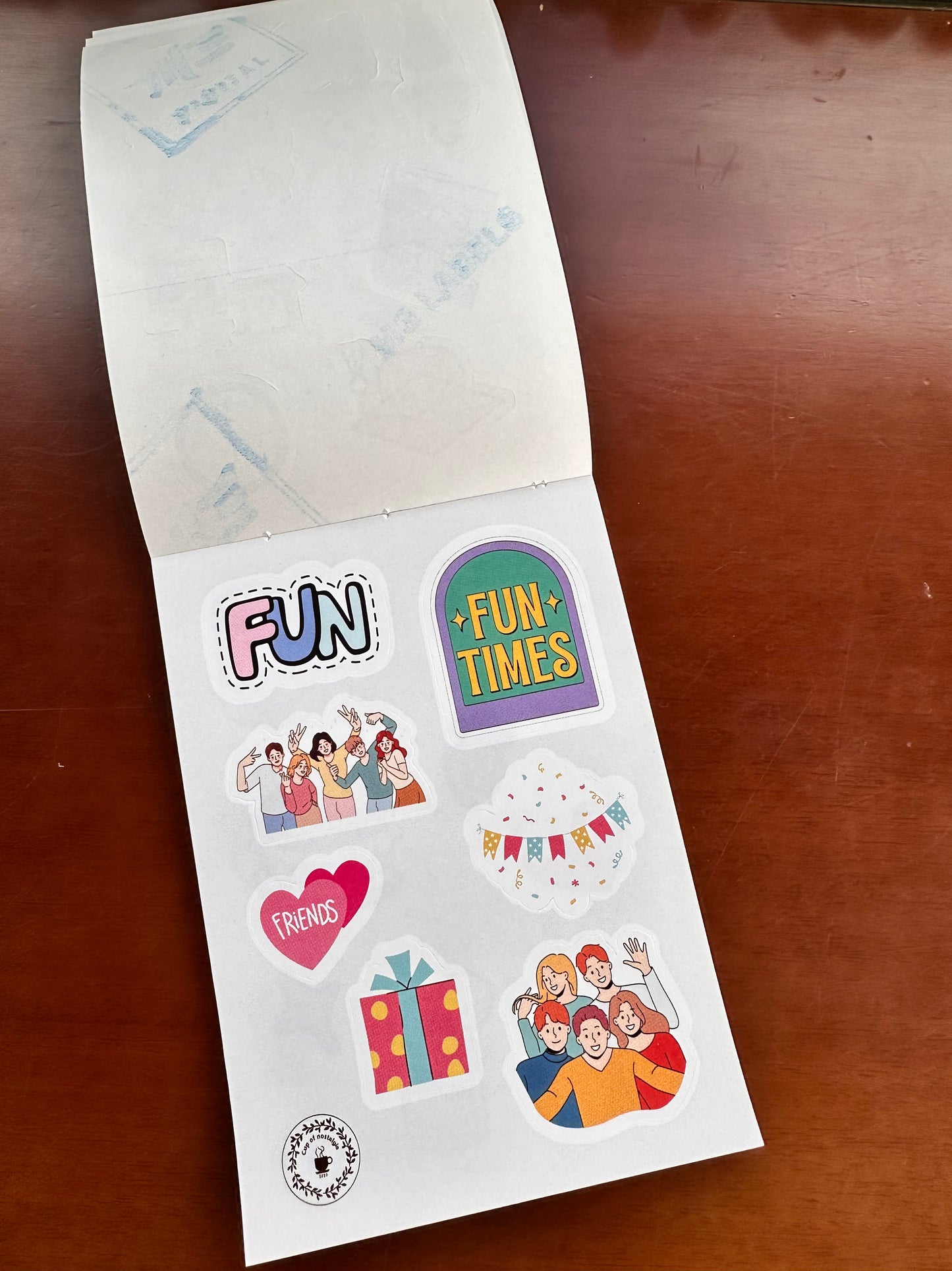 sticker book