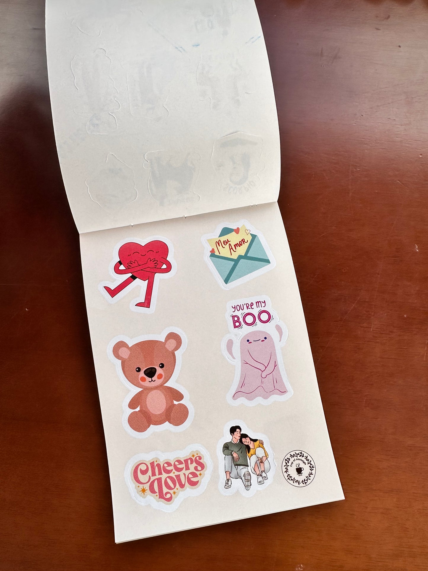 sticker book
