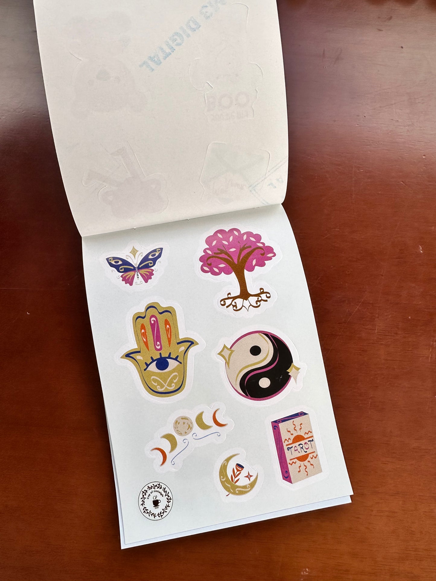 sticker book
