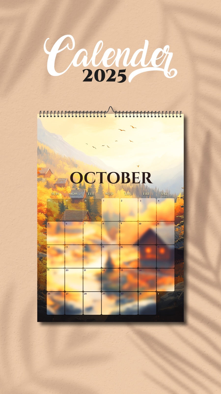 Mystic horizons | WALL CALENDAR 2025