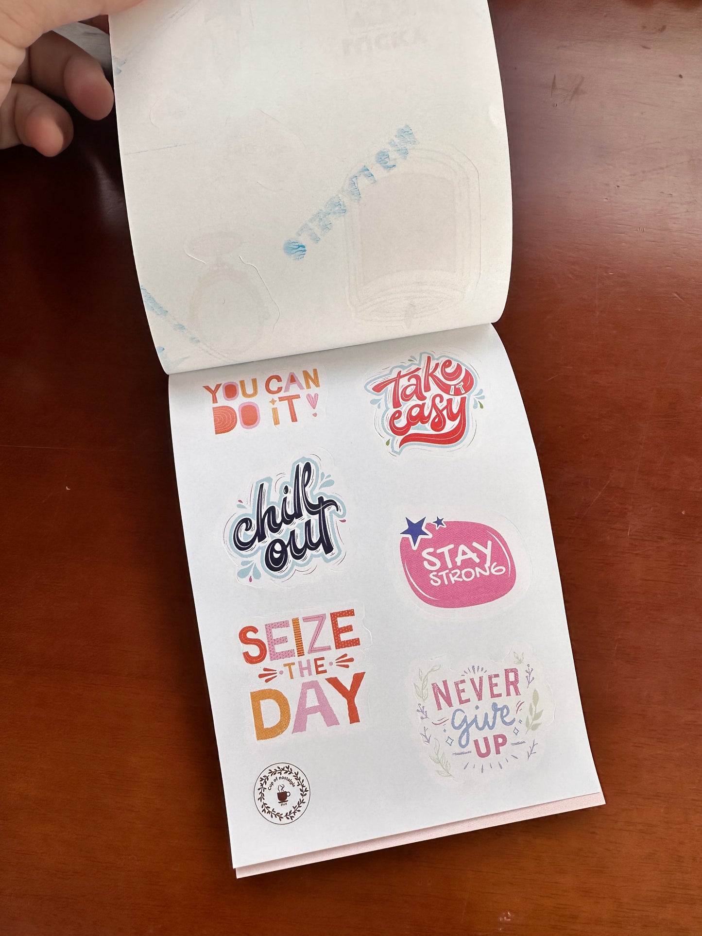 sticker book