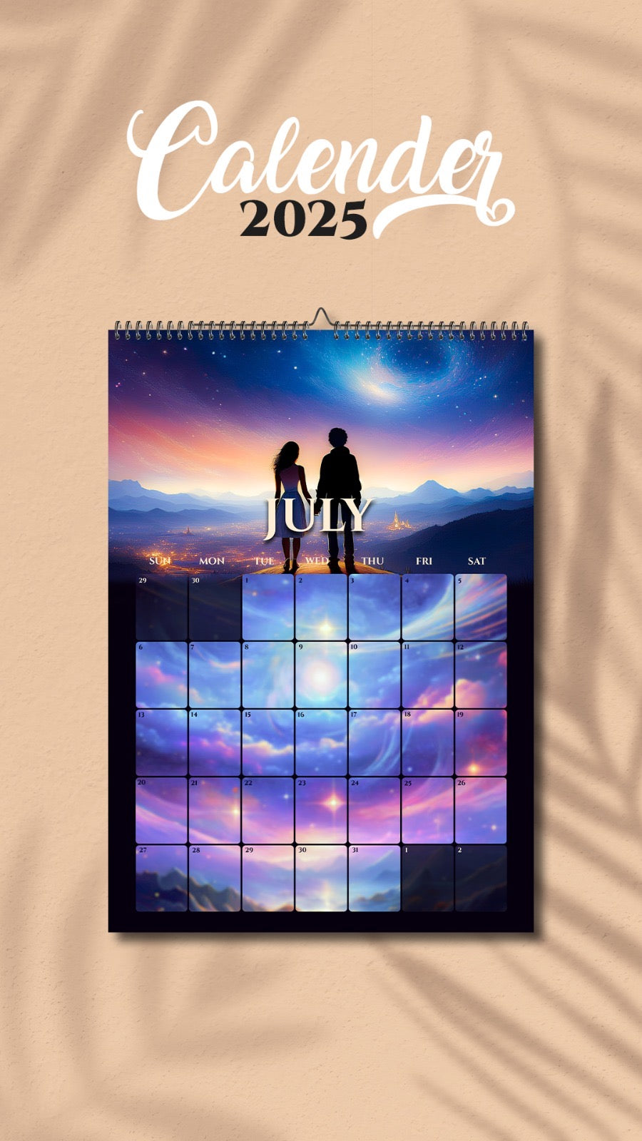 Mystic horizons | WALL CALENDAR 2025