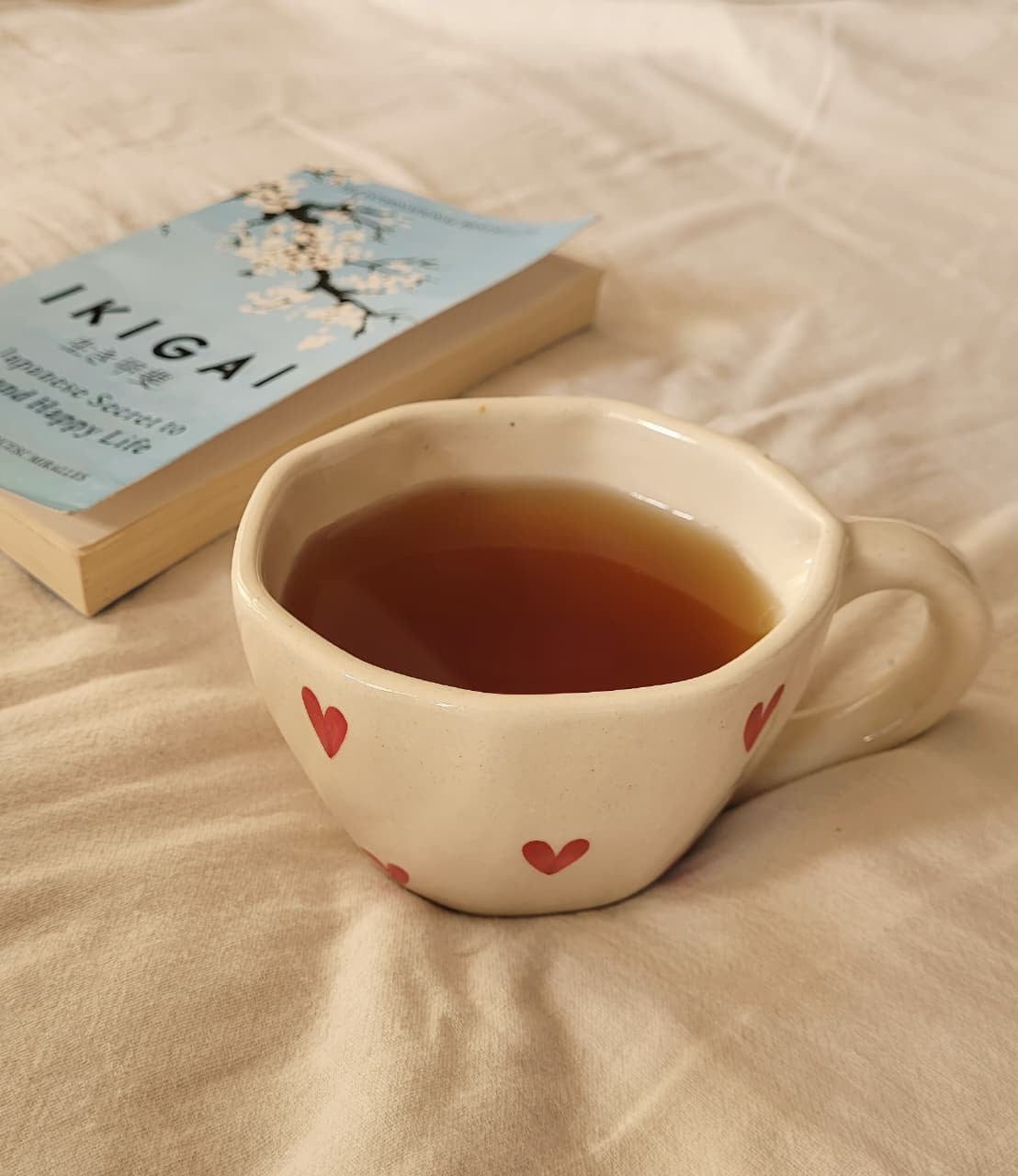 The ikigai heart mug