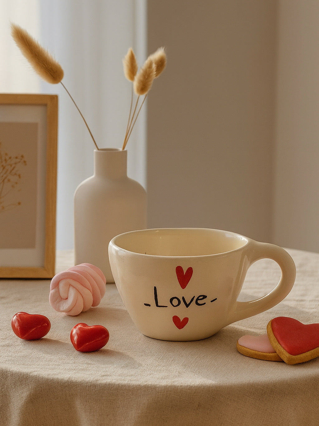 The love statement mug