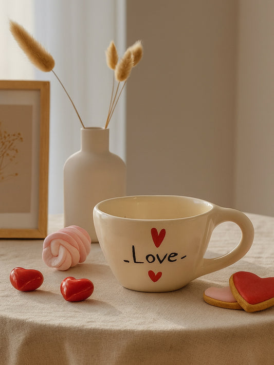 The love statement mug