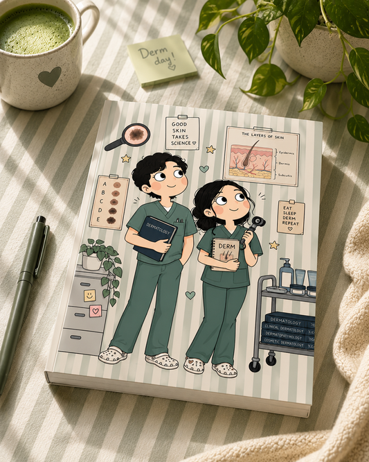 The derm duo - premium notebook