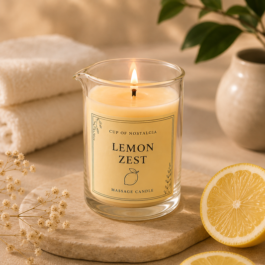 Lemon Zest - Massage Candle