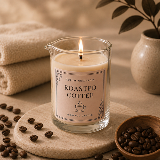 Roasted Coffee - Massage Candle