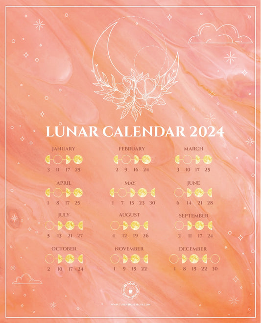 Moon calendar 2024